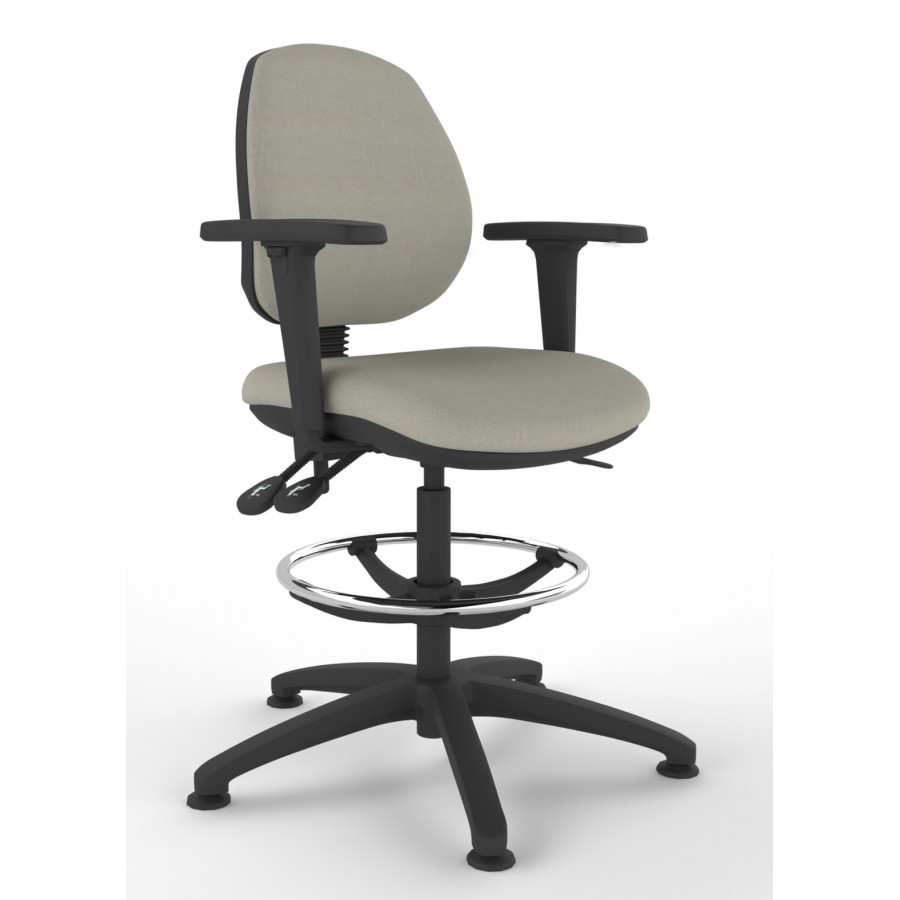 Contract Medium Back Draughtsman Chair